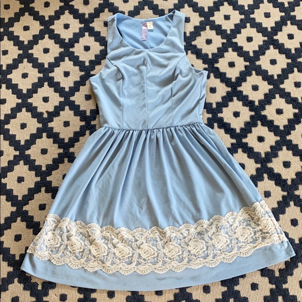 Tank Dress With Lace Detail